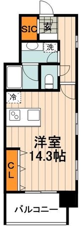 コンフォリア神田神保町の物件間取画像